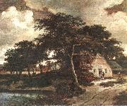 Meindert Hobbema Landscape with a Hut china oil painting artist